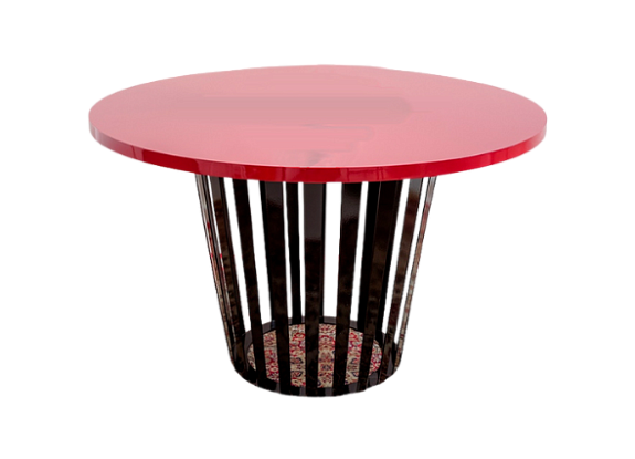 картинка Стол со столешницей бордового цвета от компании Рент-Бери