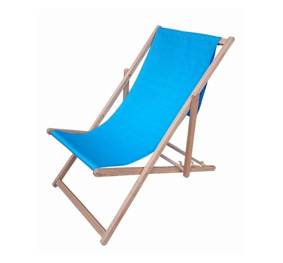Голубой шезлонг рис 3