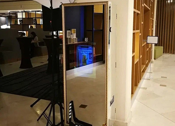 Селфи зеркало Винный шкаф