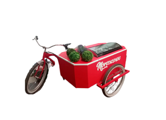 Велотележка для мороженого