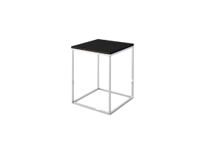 Стол-подиум Лаконичность с чёрной столешницей
