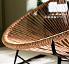 Бежевый садовый стул Acapulco Chair рис 2