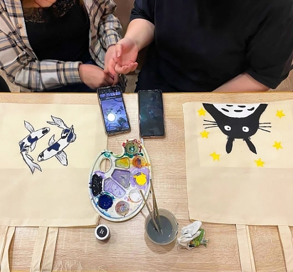 Мастер-класс "Роспись шоппера" рис 1