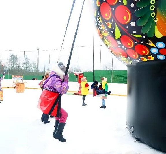 картинка Качели "Матрешка" от компании Рент-Бери