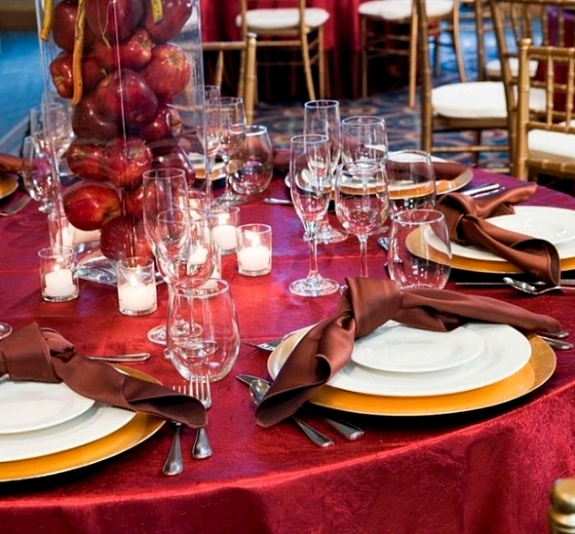 Салфетка коричневая 45х45 рис 2