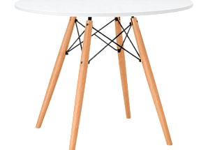 Стол Eames D-100 белый банкетный