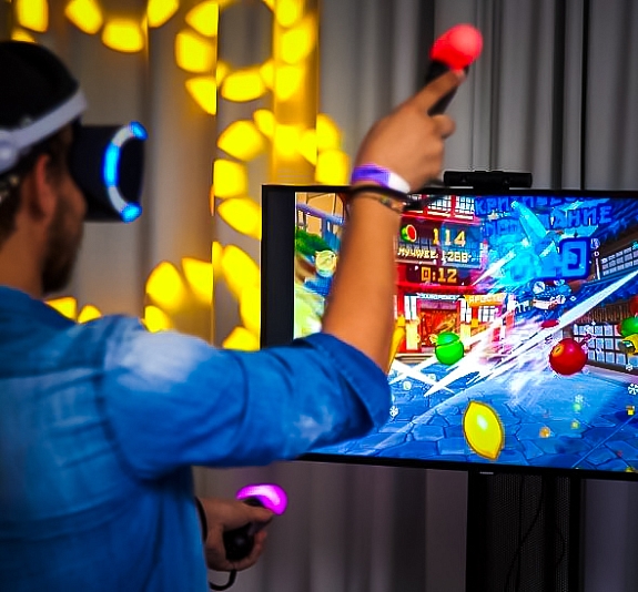 картинка Фруктовый ниндзя VR от компании Рент-Бери