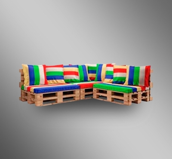 Диван угловой с подушками рис 2