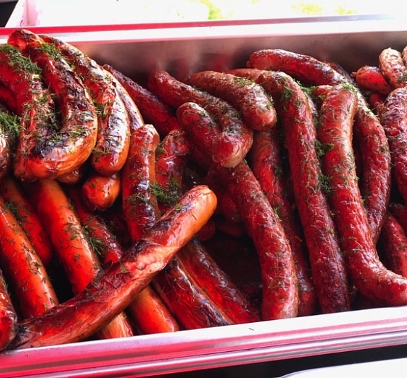 Колбаски гриль рис 1