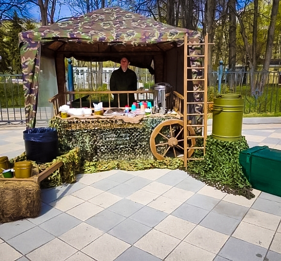 картинка Полевая кухня на телеге от компании Рент-Бери