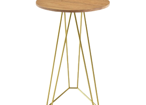 Стол фуршетный Rinfresco D-70 Wood and Gold