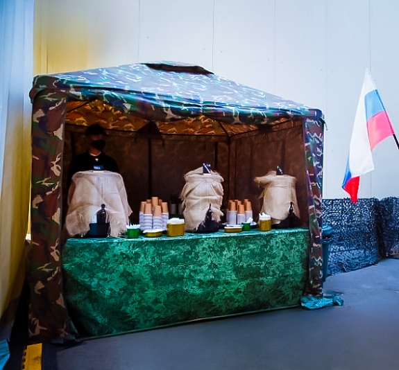 картинка Военная чайная станция от компании Рент-Бери