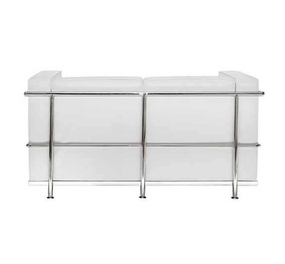 Диван Chrome двухместный белый рис 1