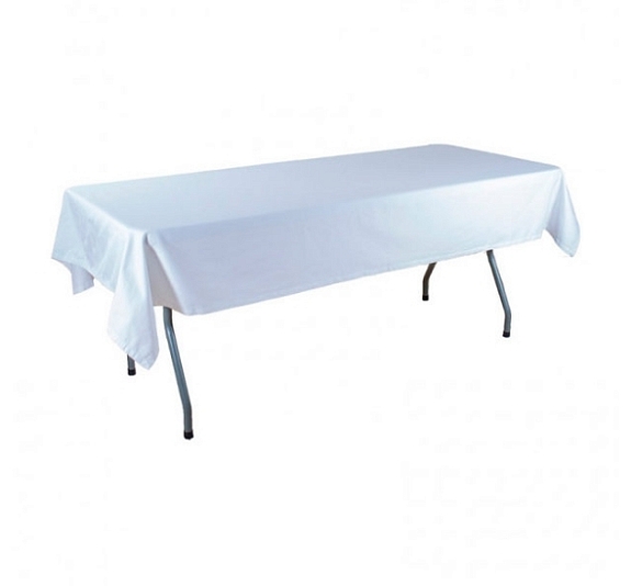 Скатерть прямоугольная белая «Жаккард» рис 3