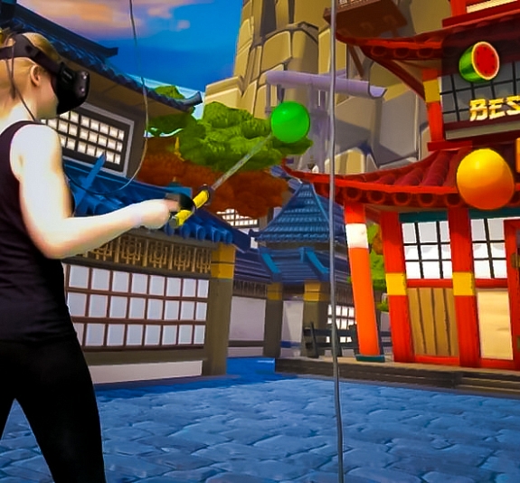 картинка Фруктовый ниндзя VR от компании Рент-Бери