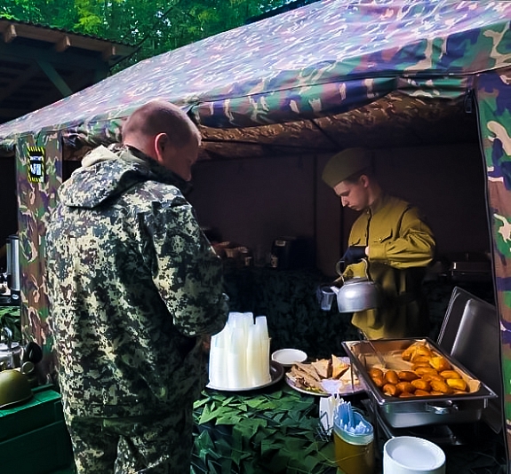 картинка Военная чайная станция от компании Рент-Бери