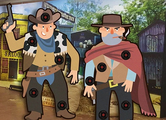 Лазерный Ковбойский тир