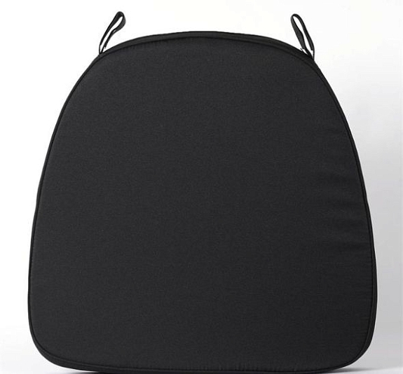 картинка Подушка на стул черная от компании Рент-Бери