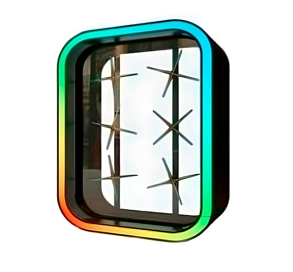 картинка Голографический стенд LED 2х1,4 для 6 вентиляторов от компании Рент-Бери