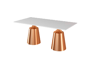 Стол Lavalin 150 белый