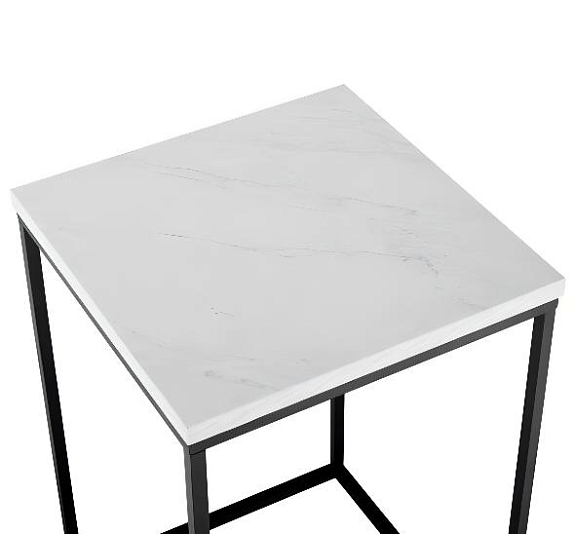 картинка Стол высокий Cube Loft White от компании Рент-Бери