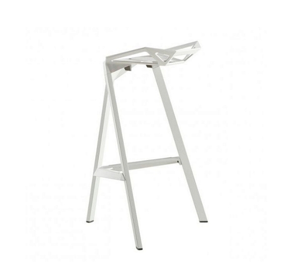 Стул барный One White рис 3