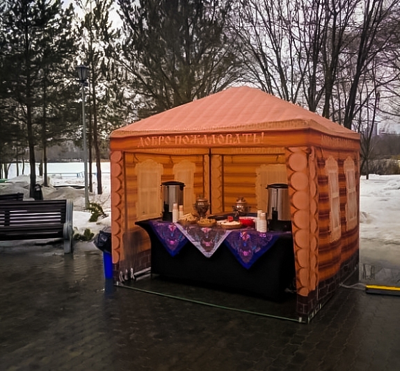 Тент палатка "Домик" 2,5х2,5 рис 1