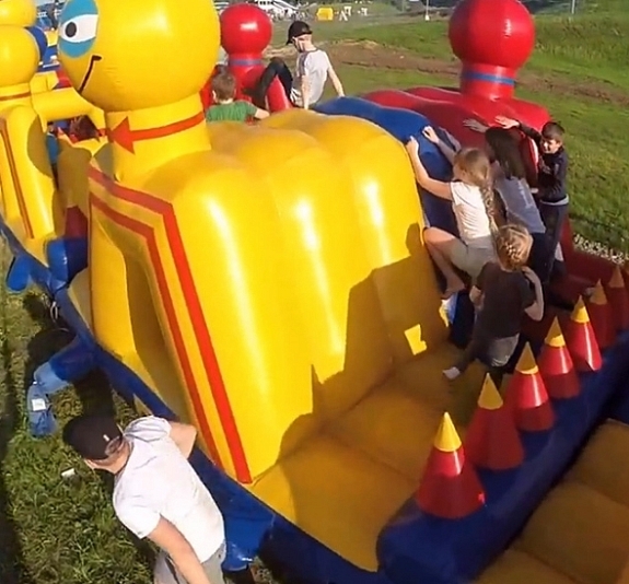 Полоса препятствий "НЛО" (Летающая тарелка) рис 5