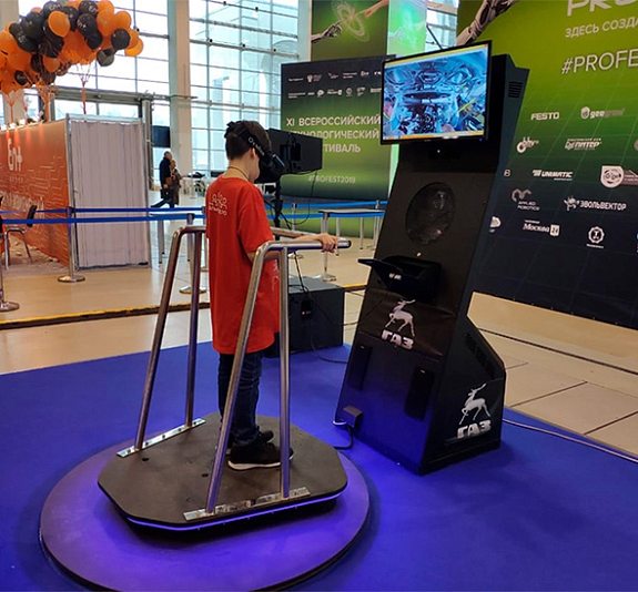 картинка VR-игра «Грави-платформа» от компании Рент-Бери