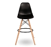 Стул барный Eames черный рис 9