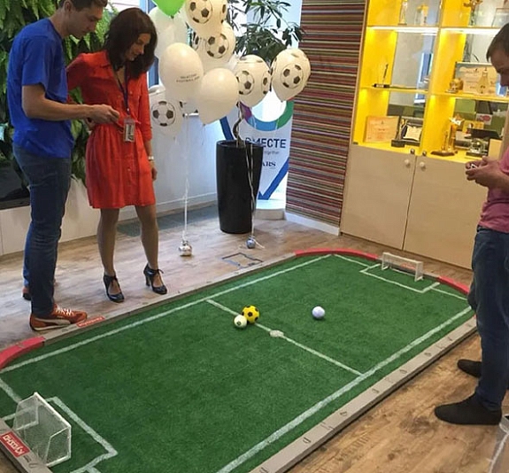 Футбольный Робошар рис 1