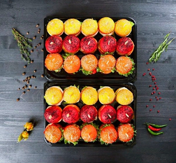 Бокс "Мини-бургеры" рис 1