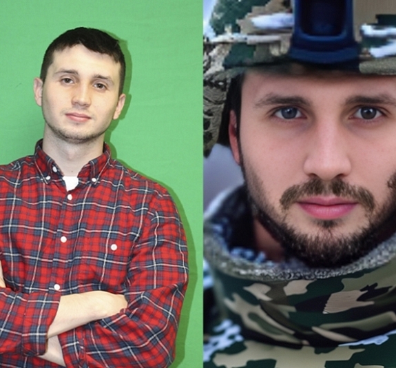 Нейрохудожник военный рис 3