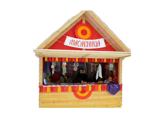 картинка Масленичный ярмарочный домик от компании Рент-Бери