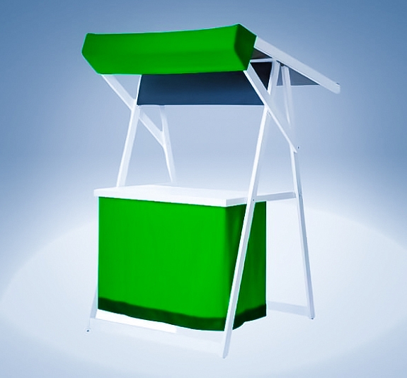 Киоск зеленый рис 1