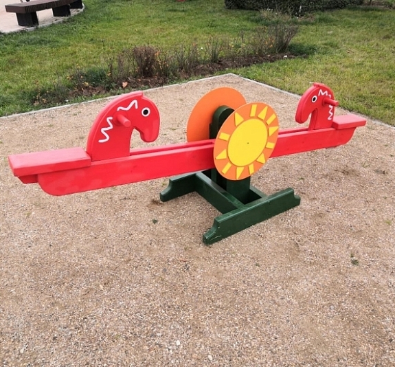 картинка Качалка детская "Деревенская" от компании Рент-Бери