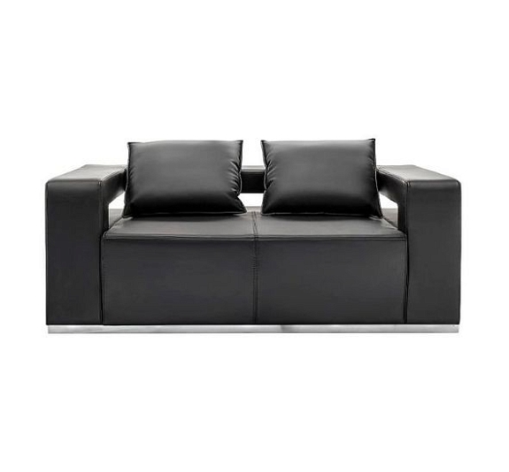 Диван Hi-Tech двухместный черный рис 3