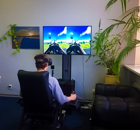картинка Авиасимулятор VR от компании Рент-Бери