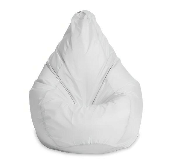 картинка Пуф кресло-мешок белый от компании Рент-Бери