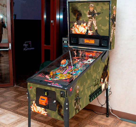 Пинбол Военный рис 1