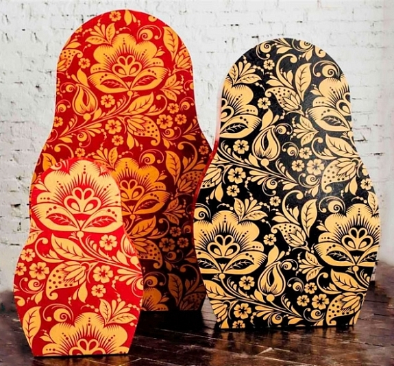 Фотозона в Русском стиле рис 2