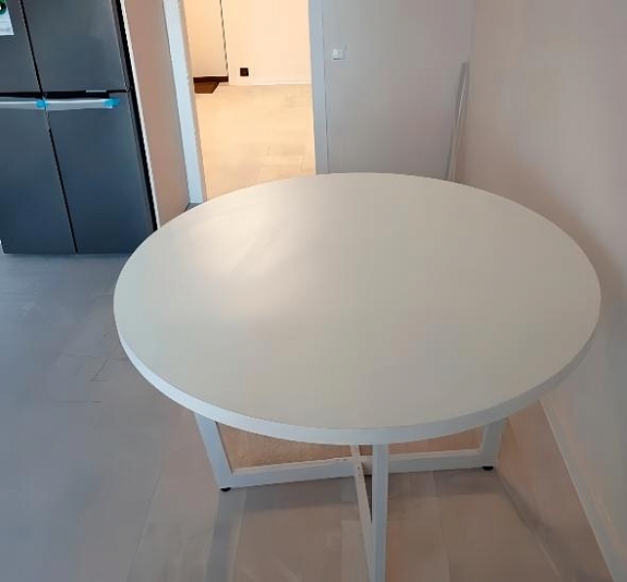 картинка Банкетный стол Homer 100 White от компании Рент-Бери