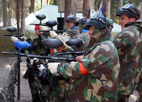 картинка Пейнтбол от компании Рент-Бери