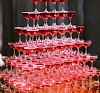Пирамида из коктейлей 165 бокалов (9 ярусов)