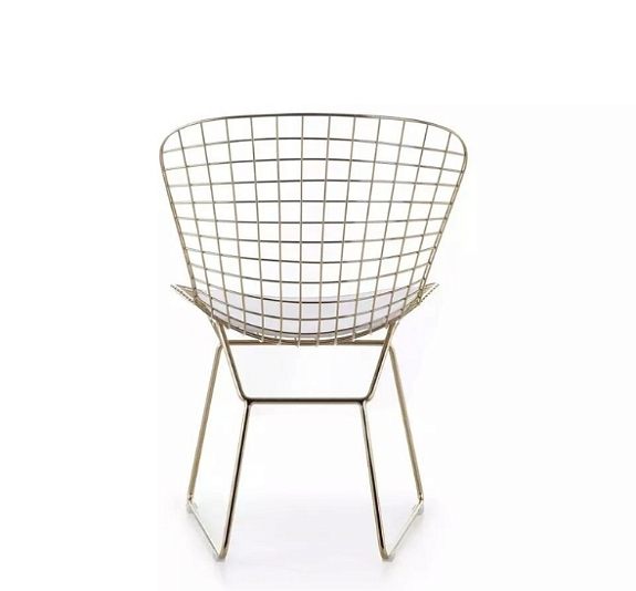 Стул Bertoia Gold рис 1