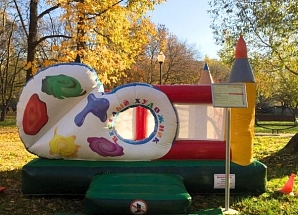 Батут-манеж «Веселый художник»