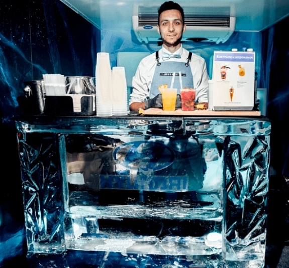 Ледяная барная стойка рис 2