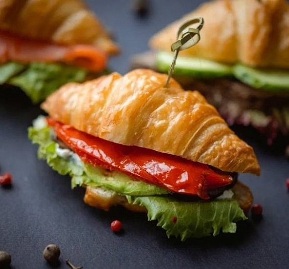 Мини-круассан с печёными овощами рис 2