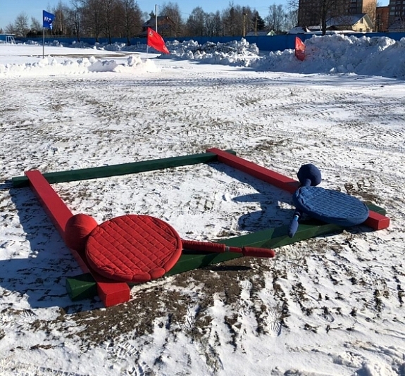 картинка Бой на мягких копьях от компании Рент-Бери