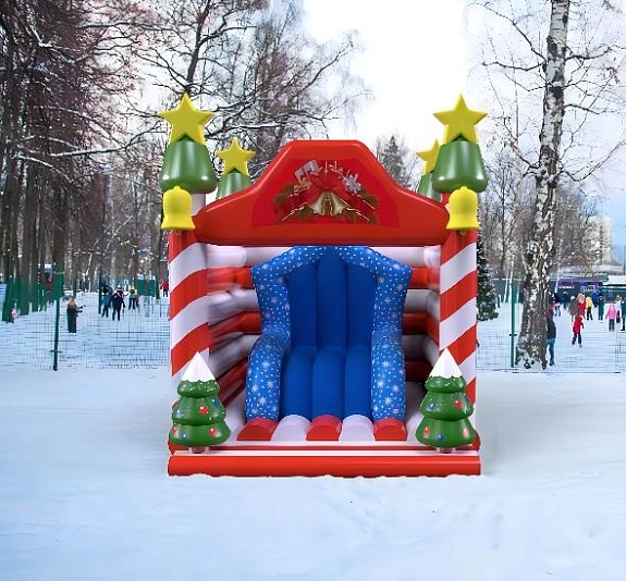 Батут "Трон новогодний" рис 4